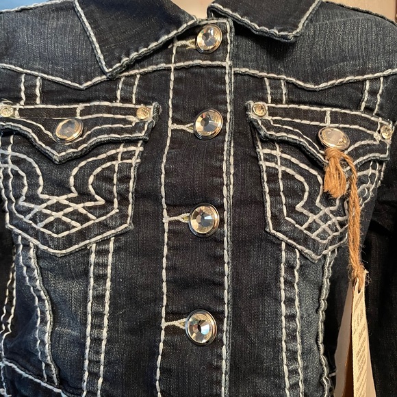 Cropped bling jacket - Picture 12 of 16